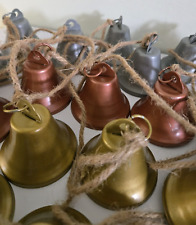 Metal bells christmas for sale  ROMNEY MARSH