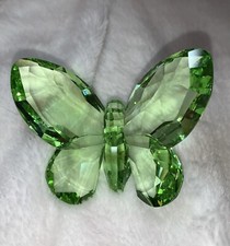 Swarovski - Borboleta, peridoto verde claro brilhante borboleta grande sem caixa comprar usado  Enviando para Brazil