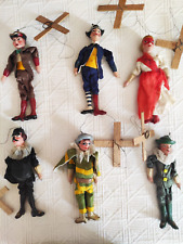 Gruppo marionette antiche. usato  Roma