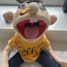 Jeffy hand puppet for sale  WARRINGTON