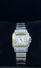 Cartier santos white for sale  OXTED