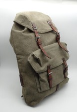 Mochila adicional militar original do exército suíço lona sal e pimenta 1957 57 comprar usado  Enviando para Brazil