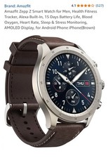 Amazfit zepp smartwatch for sale  Kingston