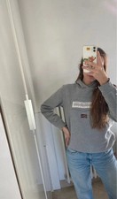 Napapijri grey hoodie usato  Fiesole