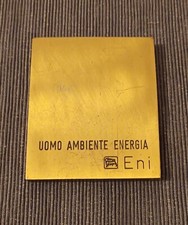Fermacarte pubblicitario metal usato  Roma