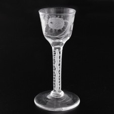Jacobite wine glass for sale  TUNBRIDGE WELLS