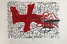 Antoni tapies lithographie d'occasion  Paris IX