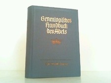 Genealogisches handbuch adlige gebraucht kaufen  Lahstedt