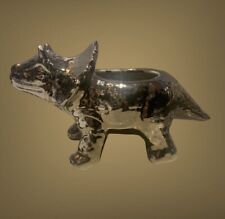 Silver chrome triceratops for sale  Stoughton