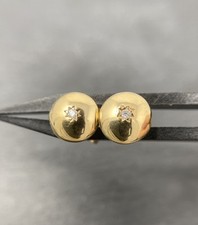 Gelbgold hrstecker 035ct gebraucht kaufen  Münster