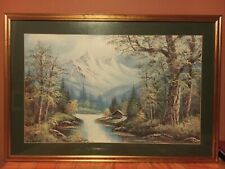Large framed landscape for sale  LONDON
