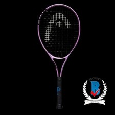Raquete de tênis Novak Djokovic cabeça assinada BAS Beckett certificado de autenticidade autógrafo estrela de tênis comprar usado  Enviando para Brazil