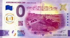 14 ARROMANCHES 360 Cinéma circulaire 4, 2025, Anniversaire, Billet Euro Souvenir comprar usado  Enviando para Brazil