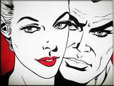 Quadro moderno popart usato  Cagliari