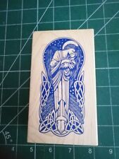 Cardmaking wooden stamping for sale  WREXHAM