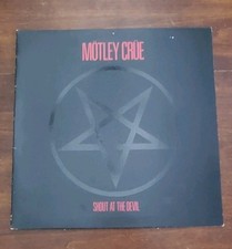 Motley Crue Shout At The Devil 1983 Record LP ~ Electra Near Mint comprar usado  Enviando para Brazil