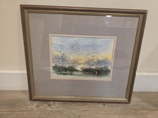 Vintage signed framed for sale  WOODHALL SPA
