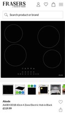 Abode electric hob for sale  NOTTINGHAM