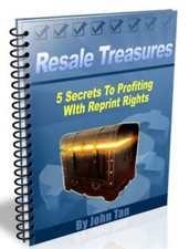 Profitwreprint resaletreasures d'occasion  Expédié en Belgium