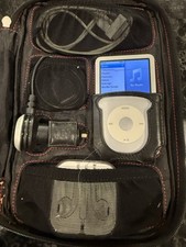 MP3 player Apple A1238 iPod Classic prata 160GB com acessórios adicionais comprar usado  Enviando para Brazil
