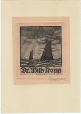 Exlibris bookplate radierung gebraucht kaufen  Gengenbach