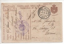 1918 franch. militare usato  Codroipo