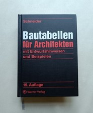 Schneider bautabellen architek gebraucht kaufen  Rendsburg