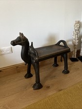 Wooden brass camel for sale  LEEDS