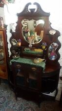 Victorian mahogany mirror for sale  LISKEARD