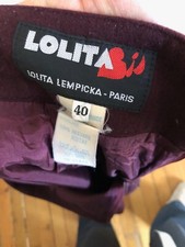 Jupe laine lolita d'occasion  Paris XX