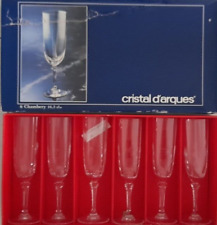 Cristal arques flutes d'occasion  Longuenesse
