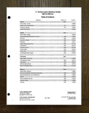 Retroescavadeira manual de serviço compatível com Case 580L 580 Super L 590 Series 7-48694, usado comprar usado  Enviando para Brazil