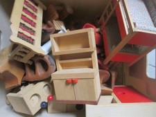 Puppenhausmöbel holz spielfor gebraucht kaufen  Köln