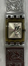 Relógio feminino Swatch Irony Swiss V8 quartzo vintage IMA92ALI2 com pulseira original comprar usado  Enviando para Brazil