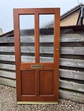 Mahogany timber front for sale  UK