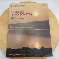 Beethoven sonatas sheet for sale  Green Lane