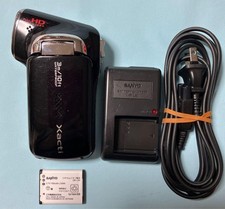Filmadora SANYO DMX-CA100 preta Xacti 14MP à prova d'água Full HD testada Japão usada comprar usado  Enviando para Brazil