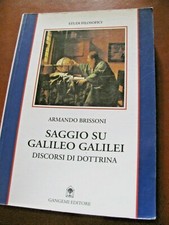 Brissoni saggio galileo usato  Reggio Calabria