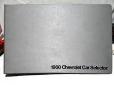 Álbum original Chevrolet Dealer Showroom 1968, todos os modelos, Ext. Cores, opções, usado comprar usado  Enviando para Brazil