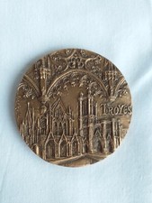 Superbe médaille bronze d'occasion  Bar-sur-Aube