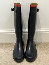 Aigle black wellies for sale  WARE