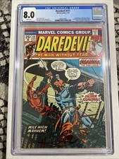 Demolidor 111 CGC 8.0 Primeiro Aplicativo Prata Samurai Marvel Bronze Key 1974 comprar usado  Enviando para Brazil