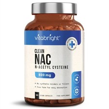 Cápsulas veganas de alta resistência NAC N acetilcisteína - 180 x 600mg comprar usado  Enviando para Brazil