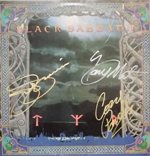 Black Sabbath ''Tyr'' LP 1990, Signed by 3 members !! comprar usado  Enviando para Brazil
