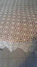 Antique white tablecloth d'occasion  Expédié en Belgium