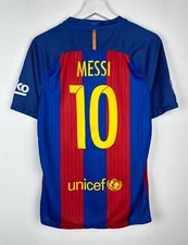 Camisa de futebol masculina tamanho P #10 Messi Barcelona 2016 Home Soccer Jersey comprar usado  Enviando para Brazil