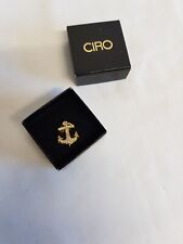 Ciro gold tone for sale  WIMBORNE