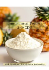 Pó de bromelina puro 2400 GDU - com certificado de análise comprar usado  Enviando para Brazil