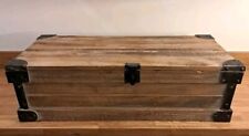 Vintage wooden chest for sale  GLOUCESTER