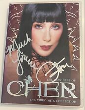 Autografado assinado Cher Dvd O Melhor O Vídeo Hits Collection ￼, usado comprar usado  Enviando para Brazil